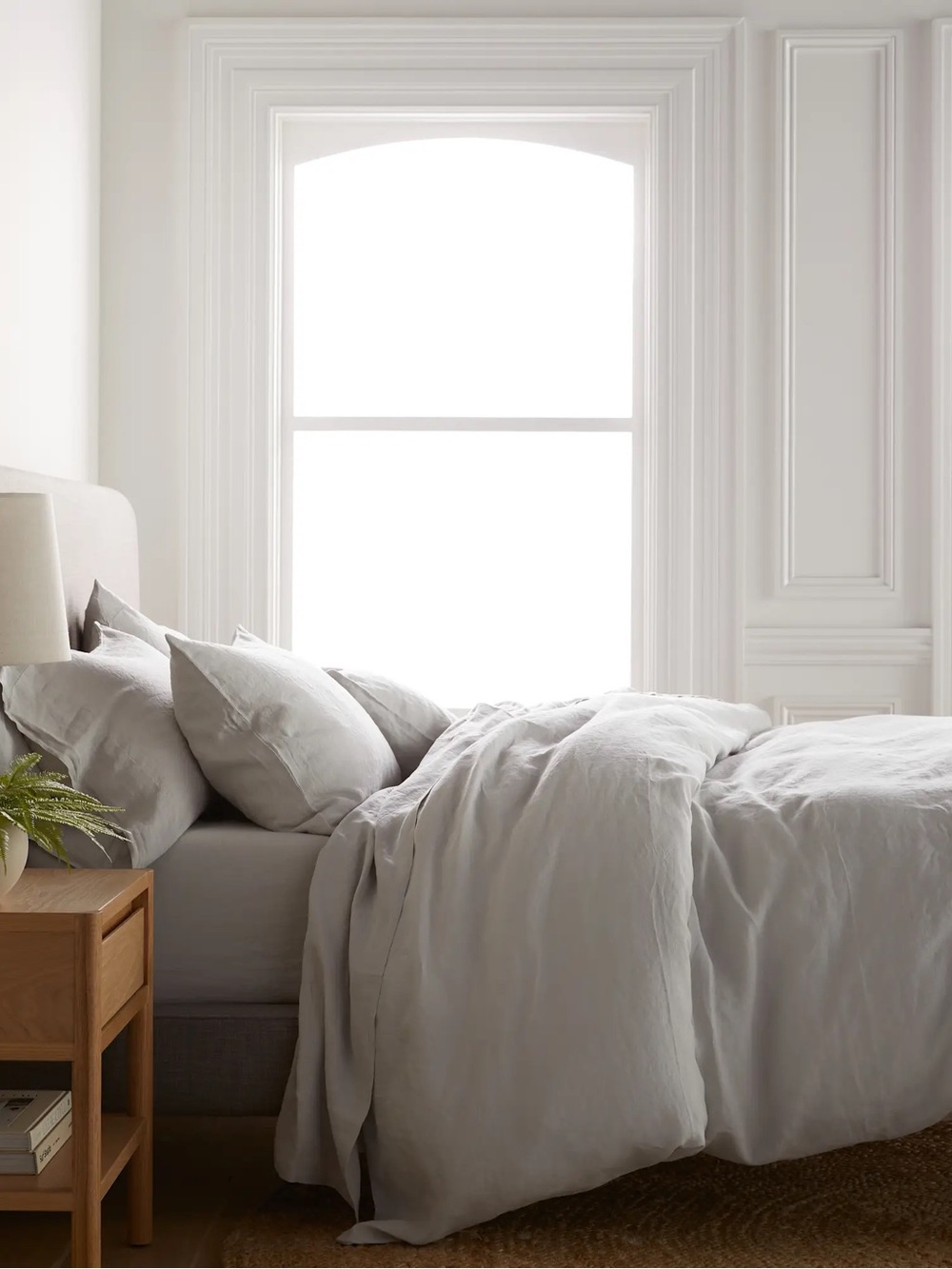 NWOT Quince European Linen Duvet Cover Set